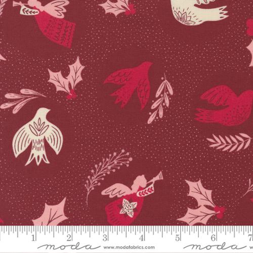 Good News Great Joy by Fancy That Design House - Hark - Cranberry 45560 14