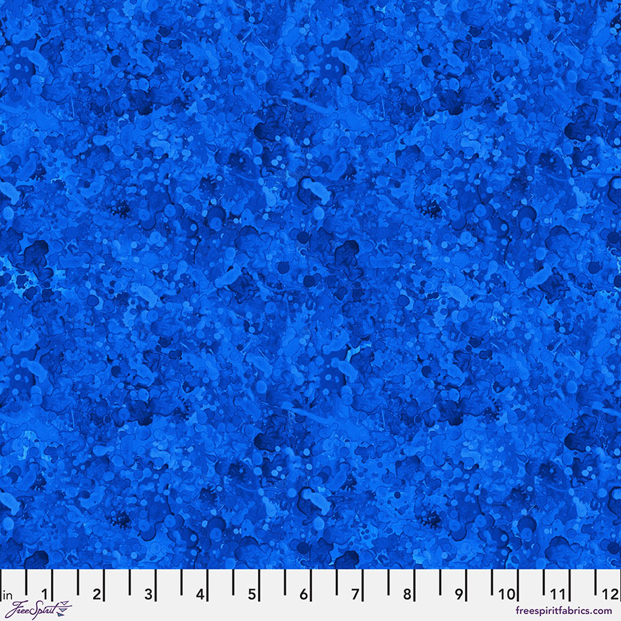 Happy Blooms by Sue Penn - Droplets - Royal PWSP053-ROYAL