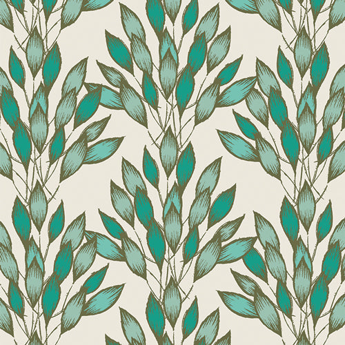 Haven by Amy Sinibaldi Brushed Leaves Jade HAV16400