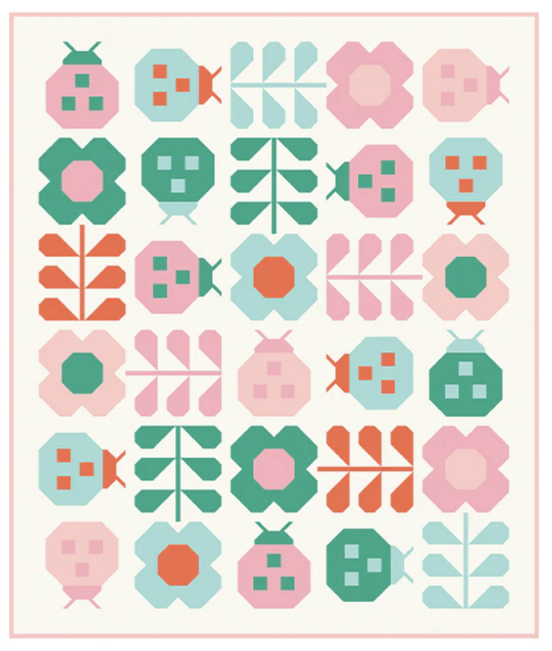 Hello Spring Quilt Kit Featuring Pure Solids by Art Gallery Fabrics - Several Color Ways Available