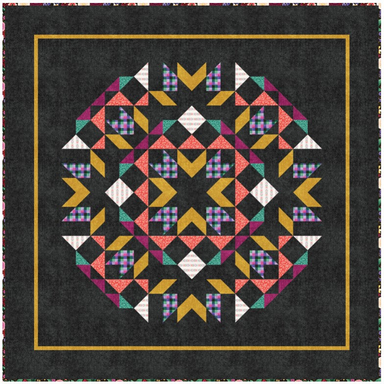 Imogene Quilt featuring June by Laura C. Moyer: Quilt Kit