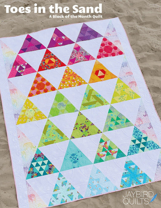 Toes in The Sand : Jaybird Quilts