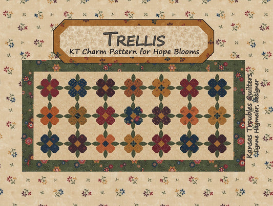 Trellis Quilt Pattern by  Kansas Troubles Quilters