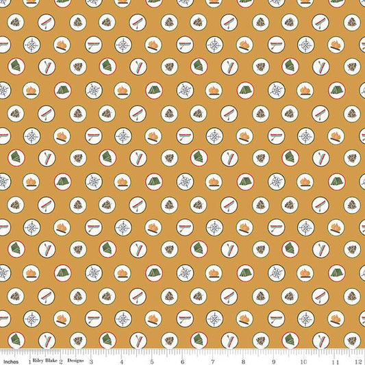 Love You S’More : Gracey Larson : Badges Gold