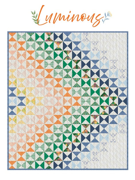 Luminous Quilt Kit featuring Daisy by Maureen Cracknell