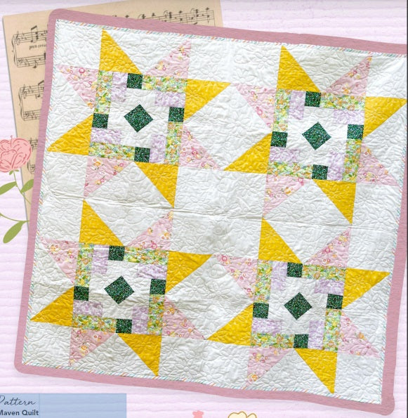 Maven Quilt Kit featuring LullaBee by Patty Basemi