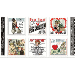 Pre-Order : All My Heart Valentine Ads Patch Panel by J. Wecker Frisch