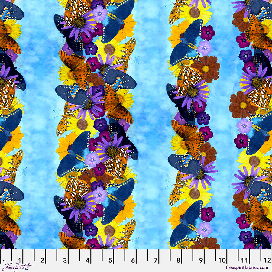 Jardin des papillons par Winterprint - Butterfly Kiss Multi - PWWP001.XMULTI