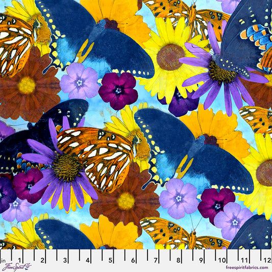 Jardin des papillons par Winterprint - Jardin ailé Multi - PWWP008.XMULTI