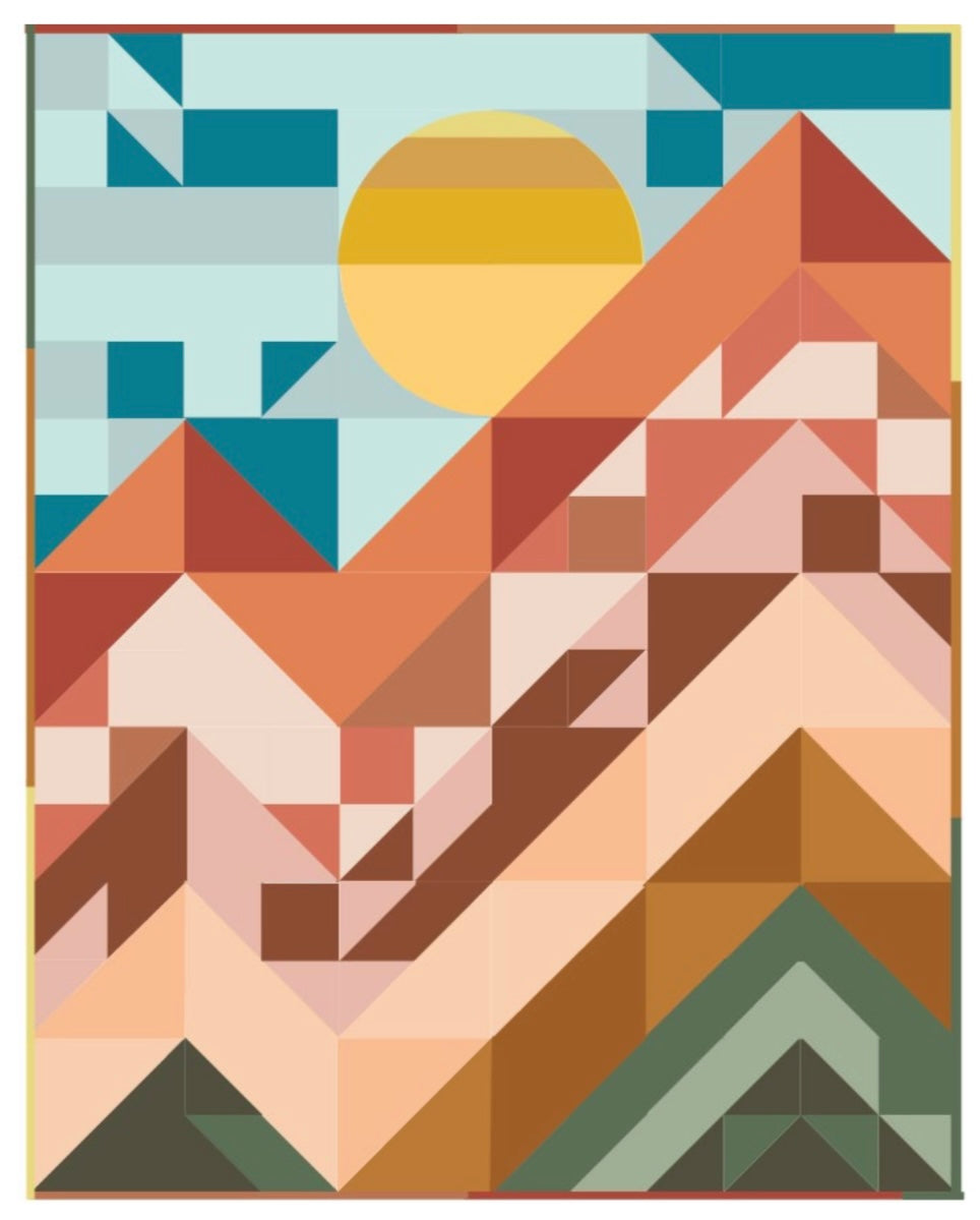 Pure Bliss by Art Gallery Fabric Quilt Kit - Sunrise