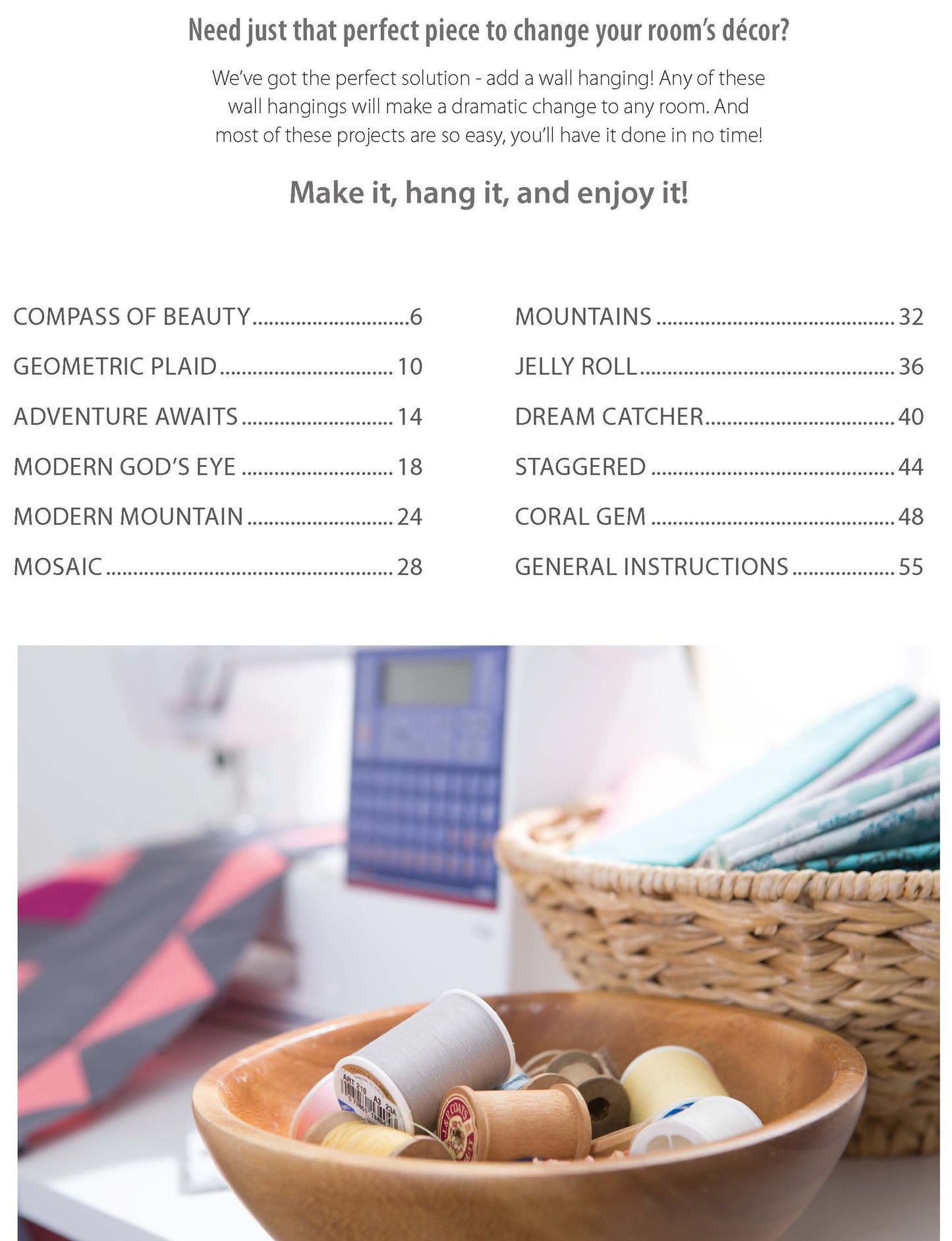 Quilted Wall Hangings by Leisure Arts