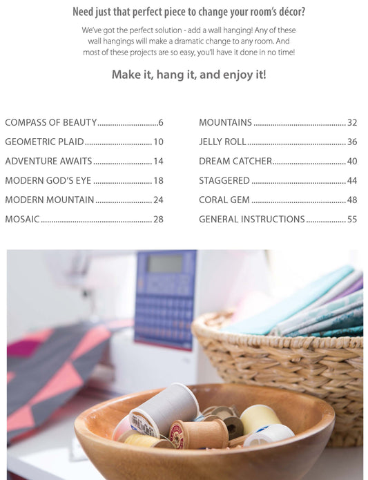 Quilted Wall Hangings by Leisure Arts