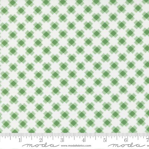 Reindeer Games by Me and My Sister Designs - Checkered Squares - Evergreen 22444 22