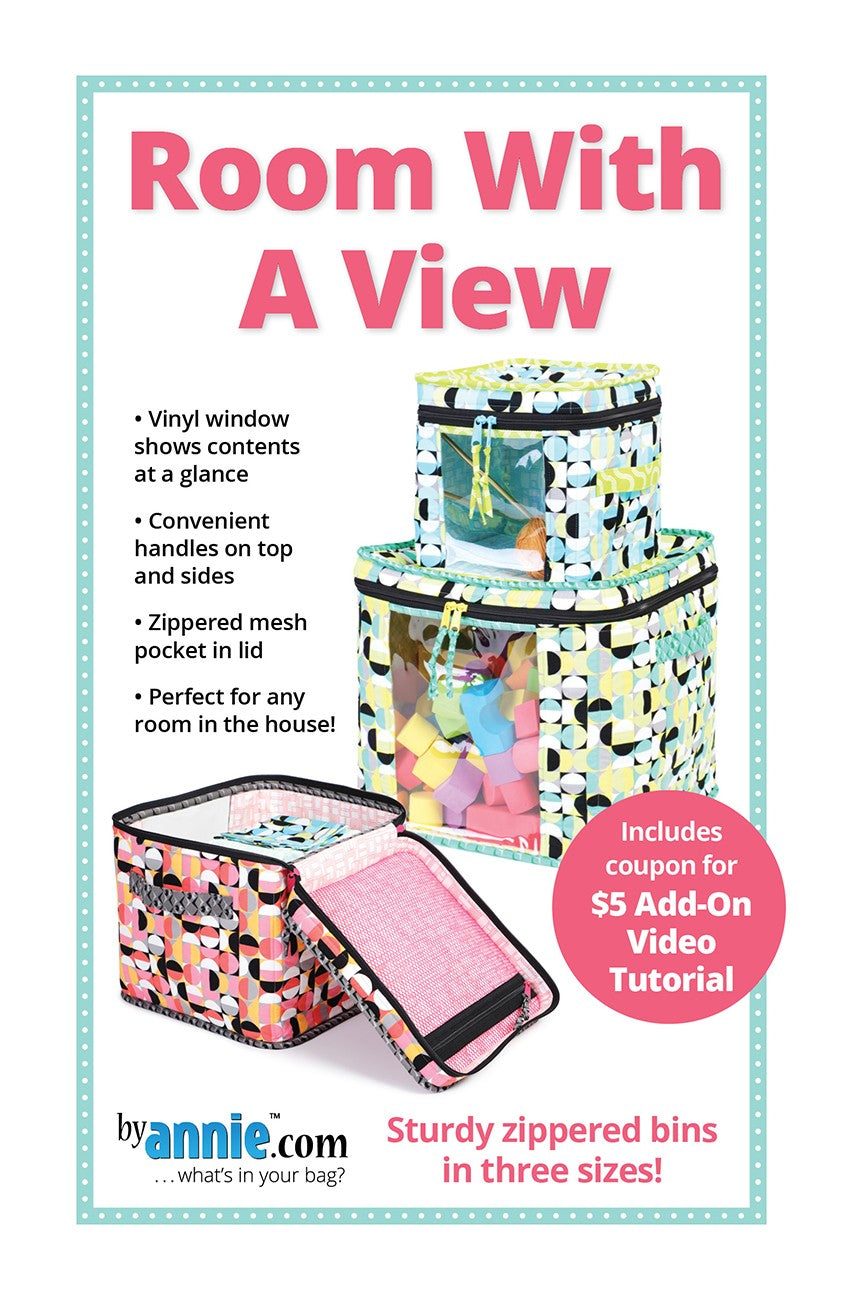 Room With A View Bin Pattern by By Annie