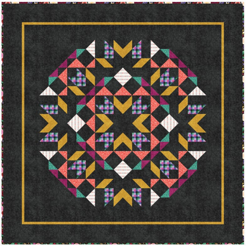 Imogene Quilt featuring June by Laura C. Moyer: Quilt Kit