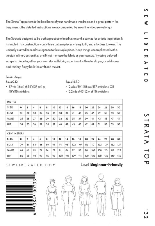 Strata Top : Sew Liberated