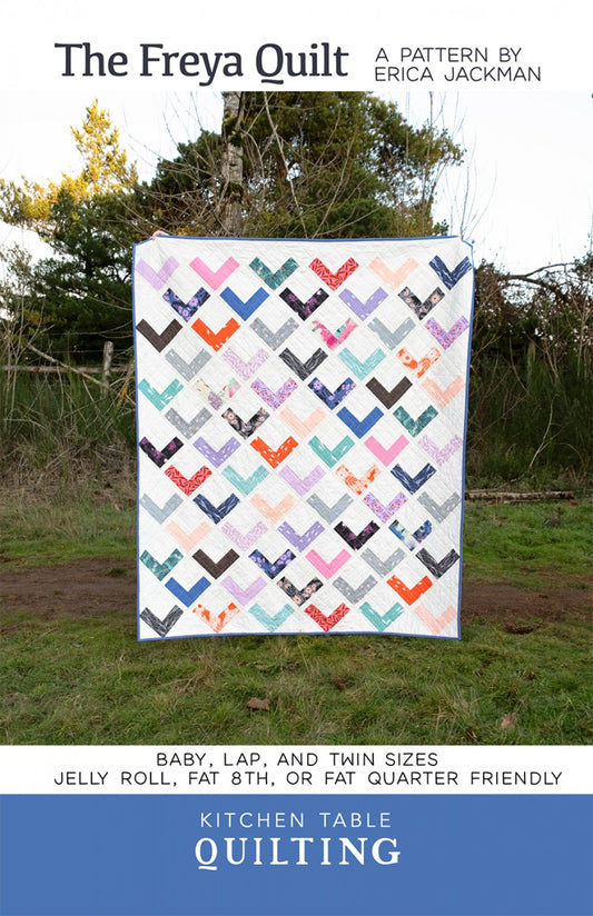 The Freya Quilt Pattern by Kitchen Table Quilting