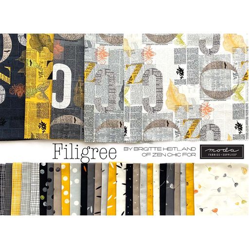 Filigree by Zen Chic Rice Saffron 1812 13