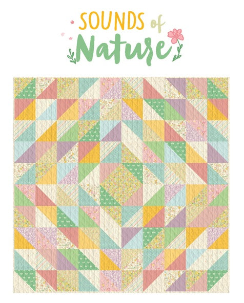 Sounds of Nature Quilt Kit featuring LullaBee by Patty Basemi